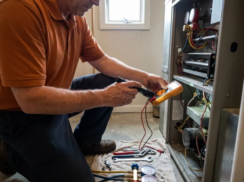 Gas Furnace Repair and Safety Inspection in Olathe, KS